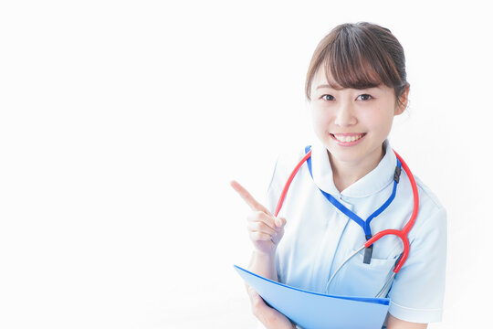 看護医療系学校の合格を目指す生徒